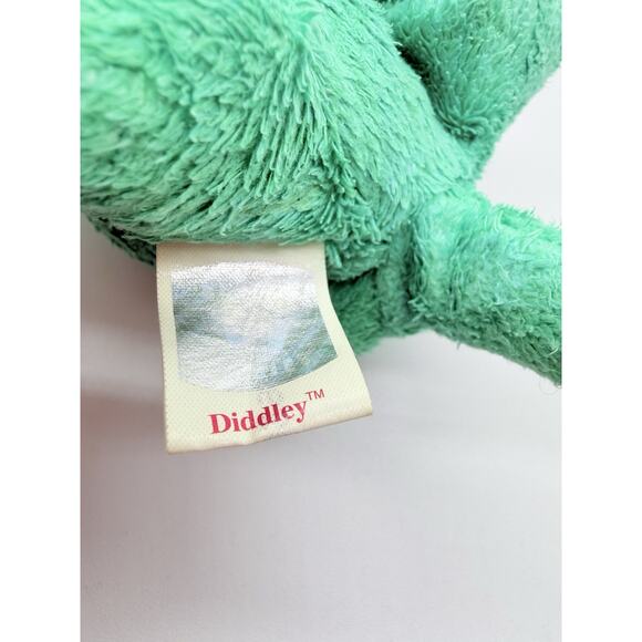 Ty Beanie Babies Diddley Green Dog Plush Stuffed Animal Toy 6" 2001 - Picture 7 of 8